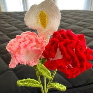 Handmade Crochet Bouquet